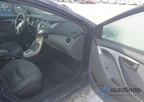 2012 Hyundai Elantra Limited z USA, uszkodzony, nr VIN 5NPDH4AE7CH094204